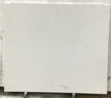Quick Glass White Quartz remnant, 45" x 37"