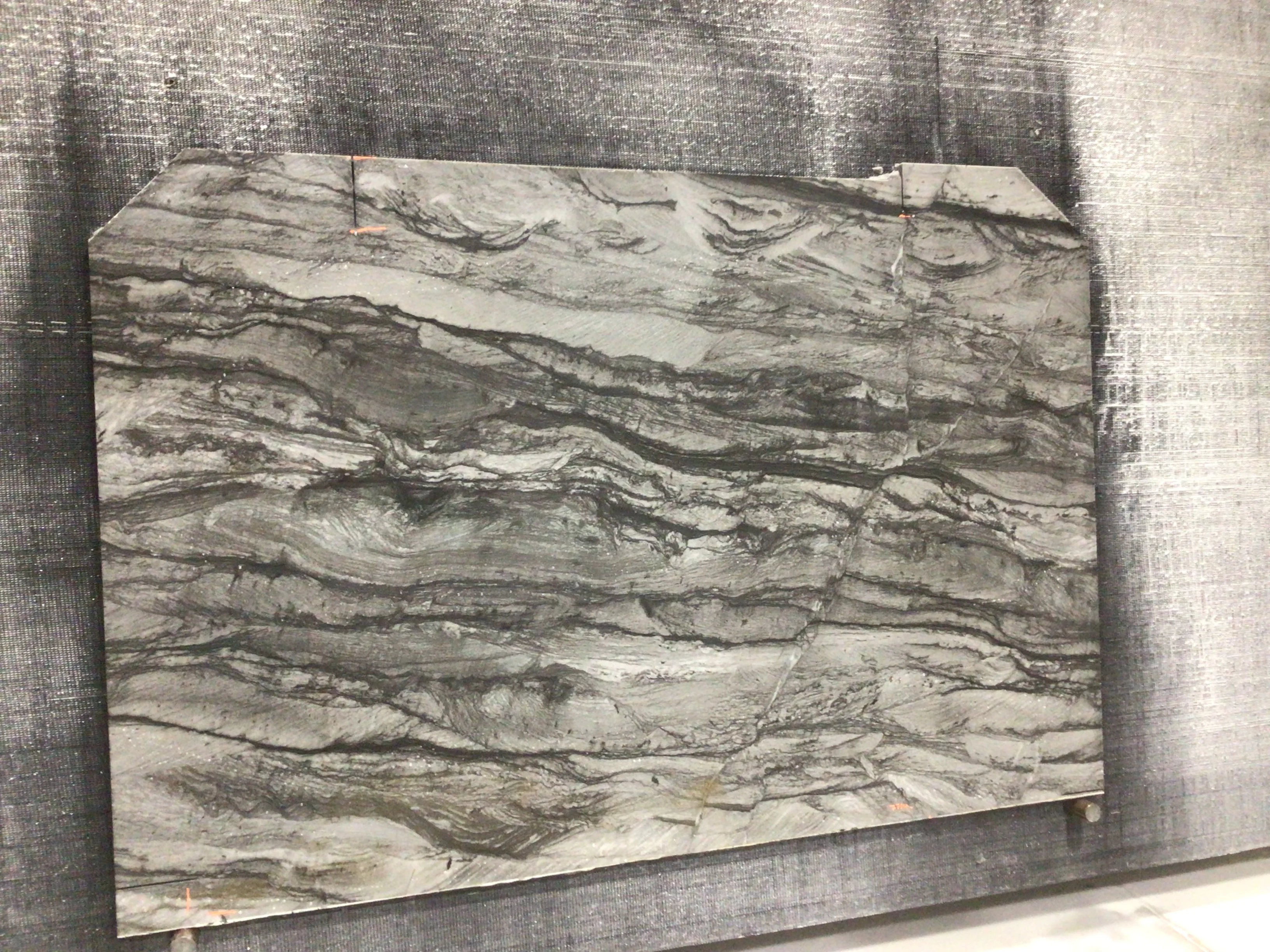 Cirrus Grey Quartzite remnant, 75" x 45"