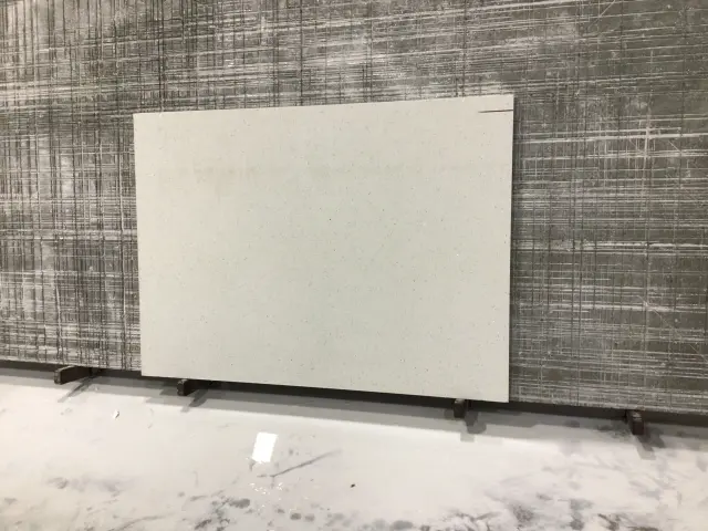 Quick Glass White Quartz remnant, 54" x 37"