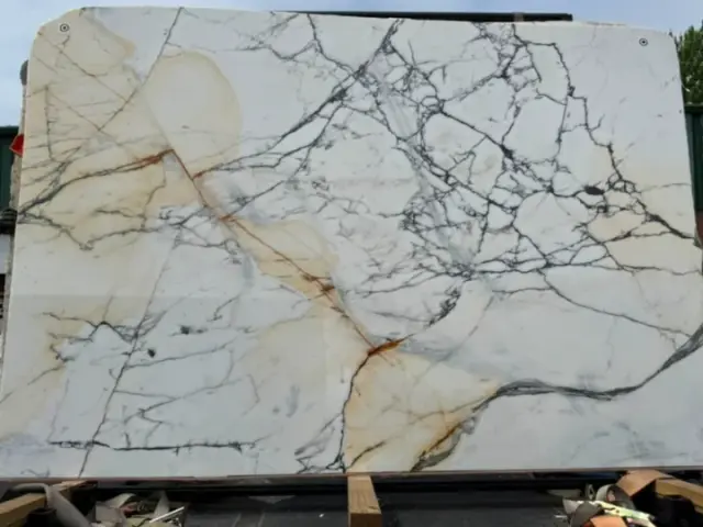 Paonazzo Extra Marble remnant, 115" x 76"
