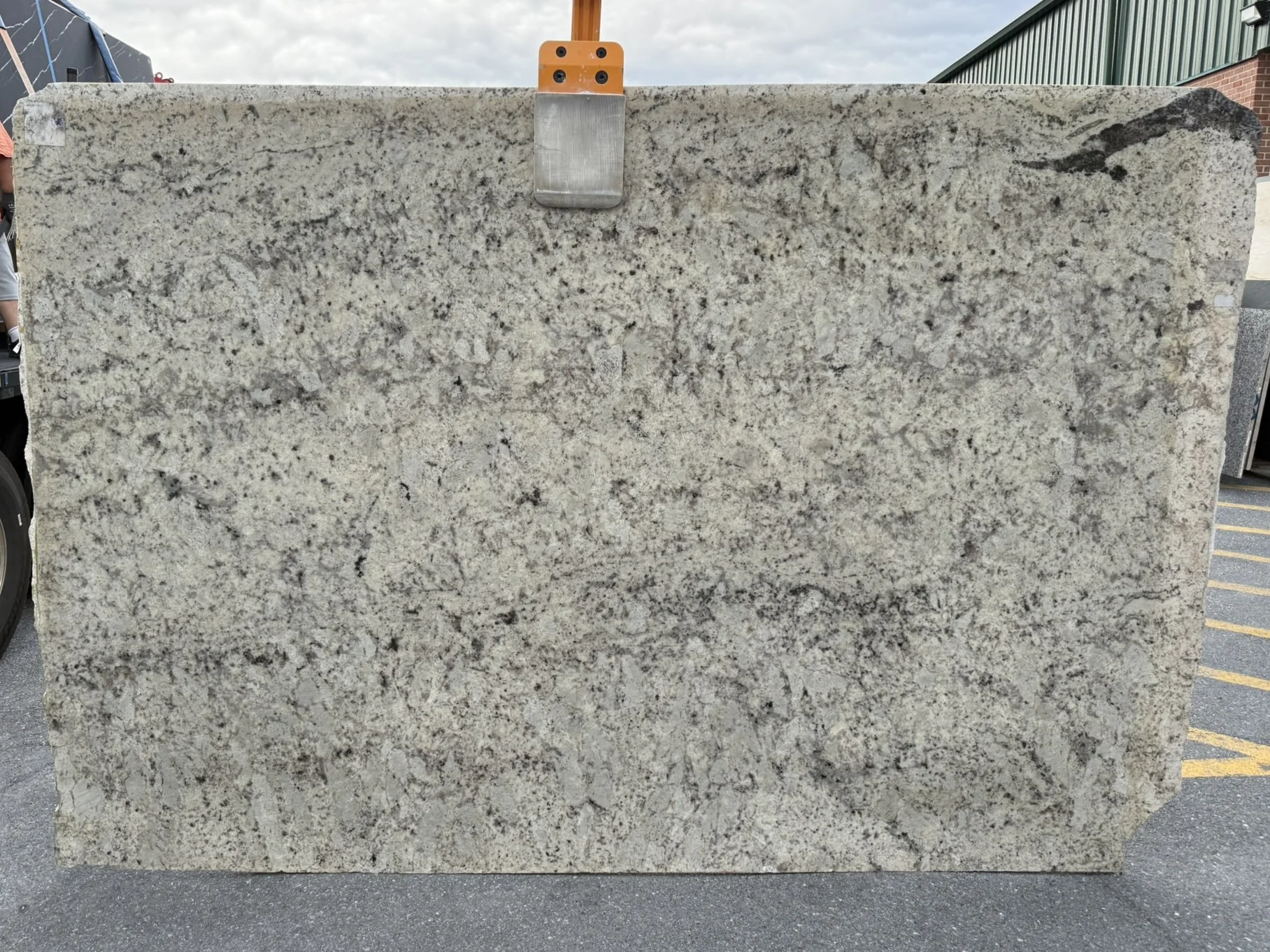 Spring White, 117" x 78"