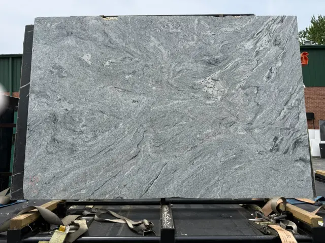 Viscount White Granite remnant, 117" x 80"
