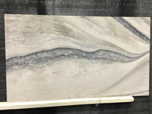 Cambria St Isley Quartz remnant, 56" x 32"