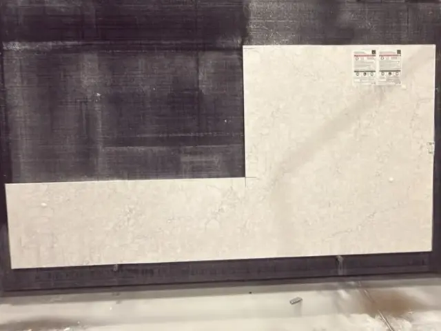 Cambria Whitendale Quartz remnant, 70" x 25.5"