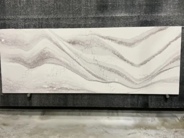 Cambria Hailey Quartz remnant, 88" x 32"