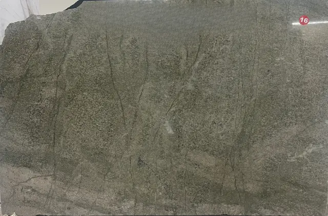 Light Green Granite Granite remnant, 70" x 36"
