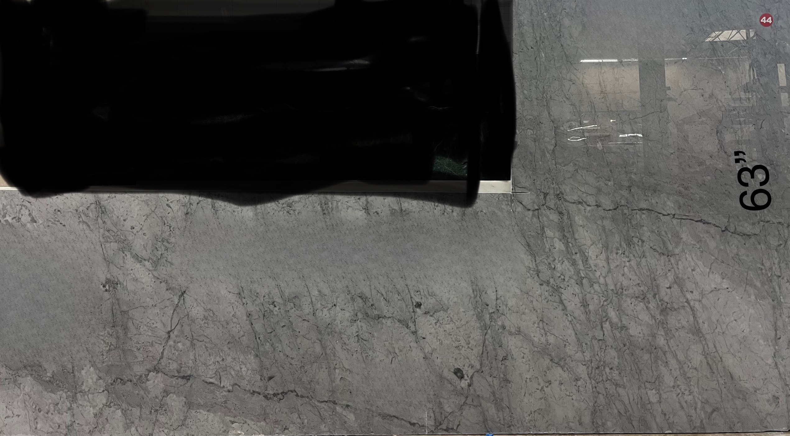 Grigio Tucci, 114" x 31"