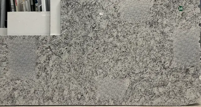 Granite Granite remnant, 75" x 42"
