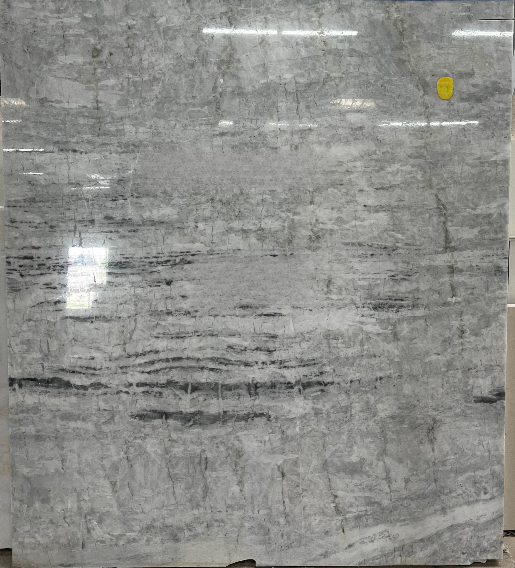 Crystal Marble, 45" x 49"