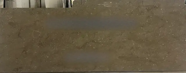Light Brown Marble Marble remnant, 121" x 37"