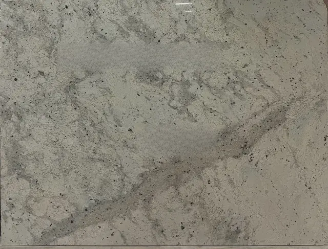 Andromeda White Granite remnant, 69" x 52"