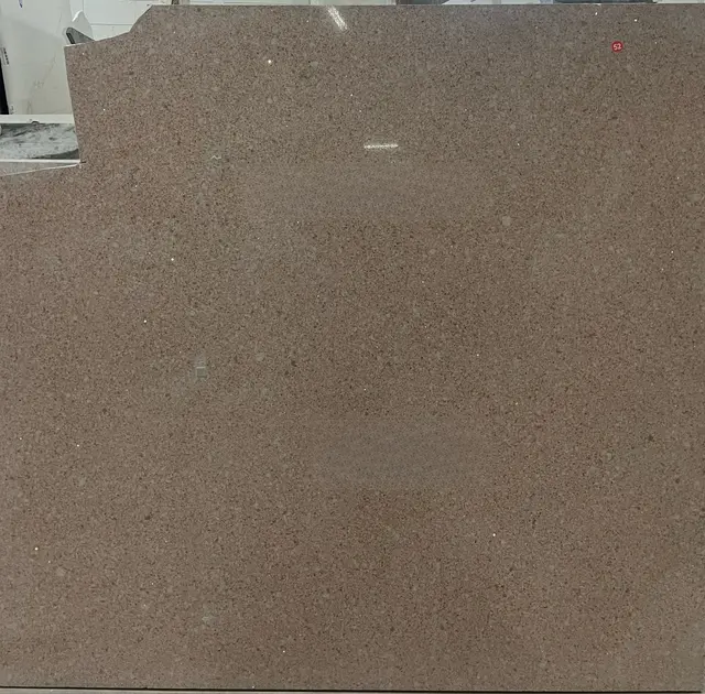 Pink Quartz Quartz remnant, 65" x 48"