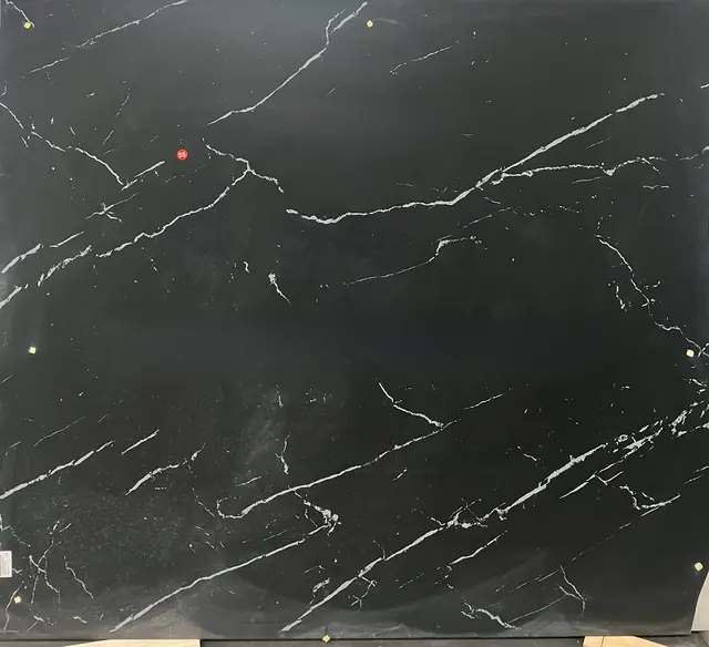 Nero Marquina Neolith Porcelain remnant, 72" x 65"