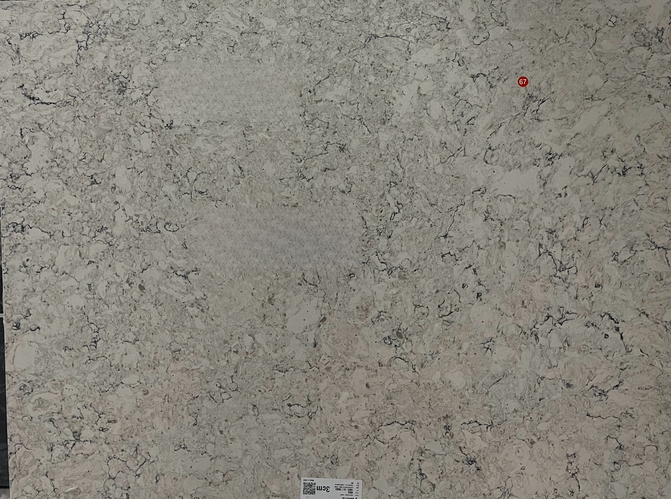 Quartz, 64" x 49"