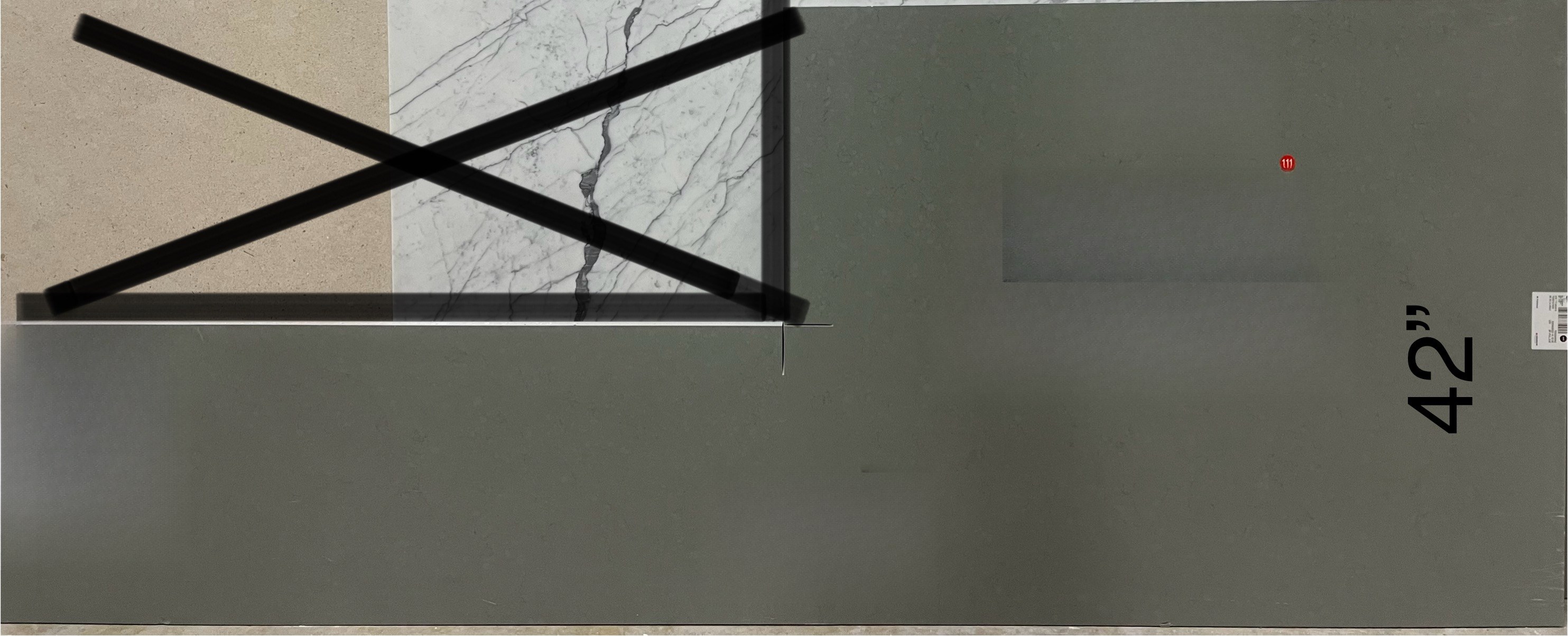 Cygnus Silestone, 119" x 16"