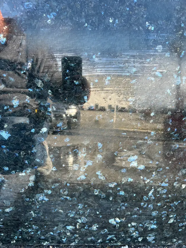 Blue Pearl Granite Granite remnant, 81" x 23"
