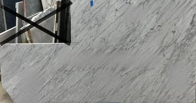 White Carrara Marble remnant, 70" x 41"
