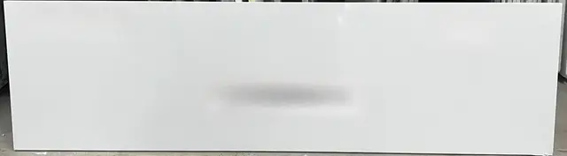 White Cliff Quartz remnant, 95" x 26"