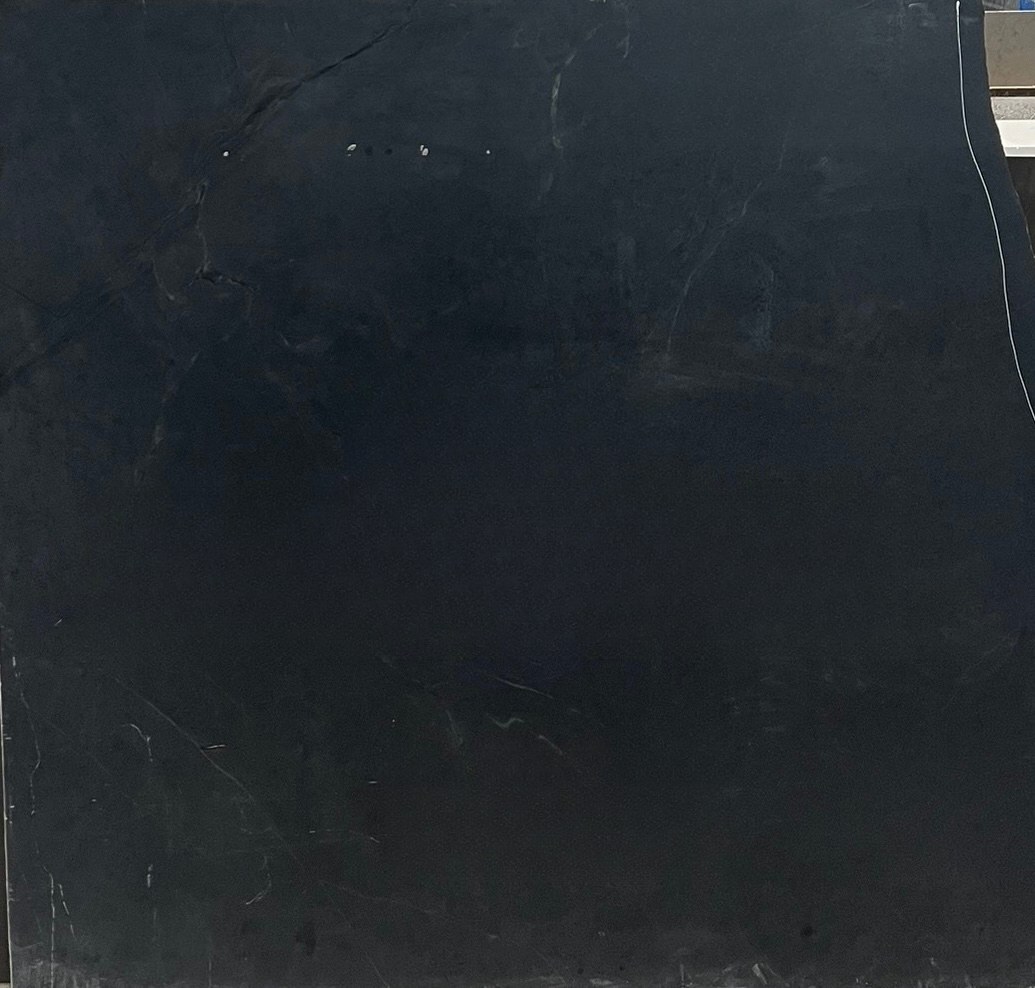Black Soapstone, 46" x 46"
