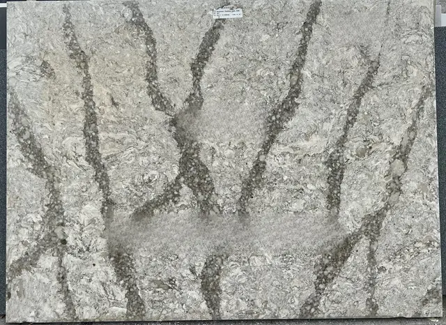 Beaumont Cambria Quartz remnant, 54" x 40"