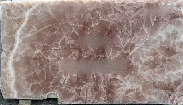 Pink Onyx Onyx remnant, 53" x 27"