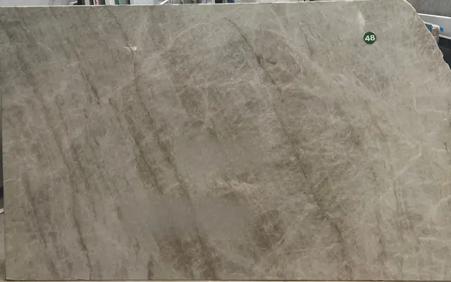 Taj Mahal Quartzite remnant, 68" x 40"
