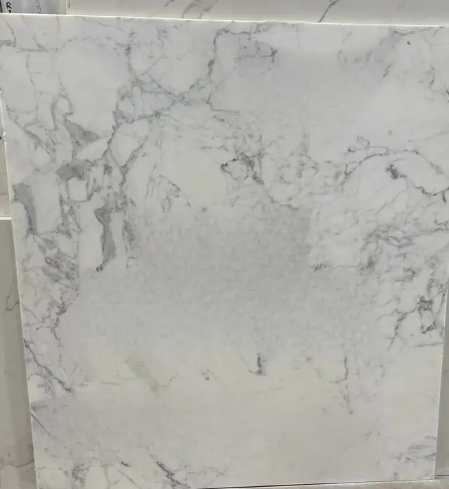White Marble Marble remnant, 49" x 55"