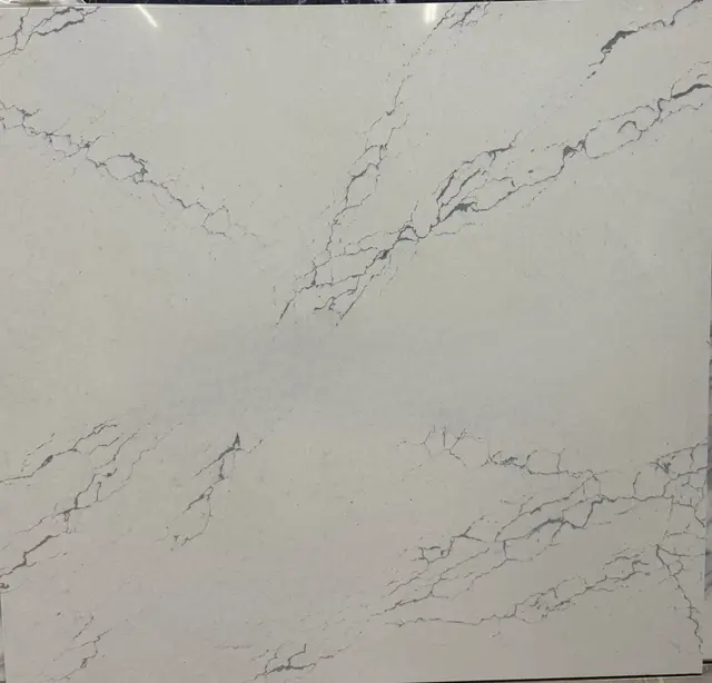 White Quartz Quartz remnant, 53" x 51"