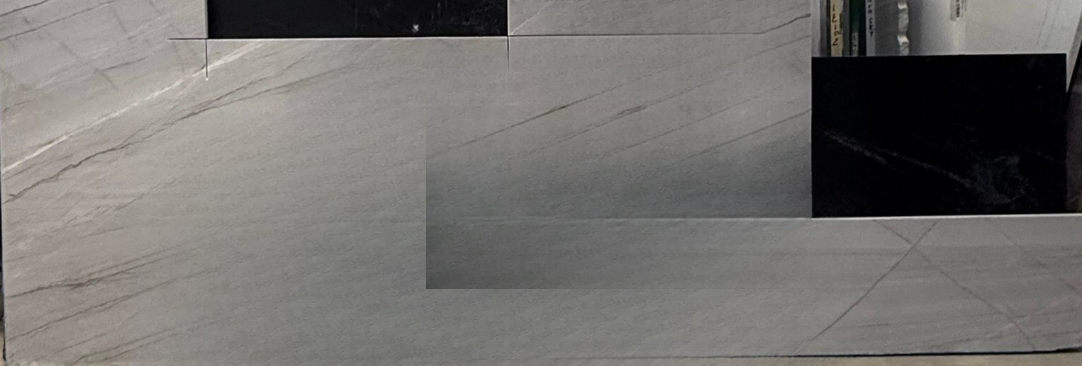 Grey Quartz, 126" x 32"