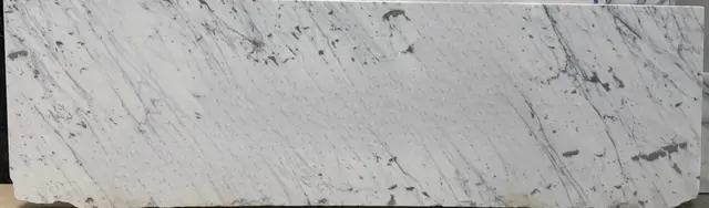 White Marble Marble remnant, 88" x 26"