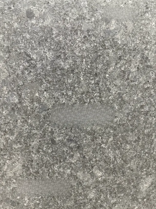 Steel Grey Granite remnant, 129" x 52"