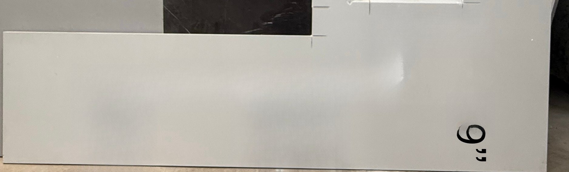 Stellar White Quartz, 127" x 30"