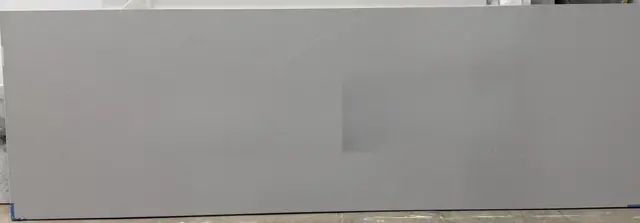 Talia Grey Leather Quartz remnant, 130" x 42"