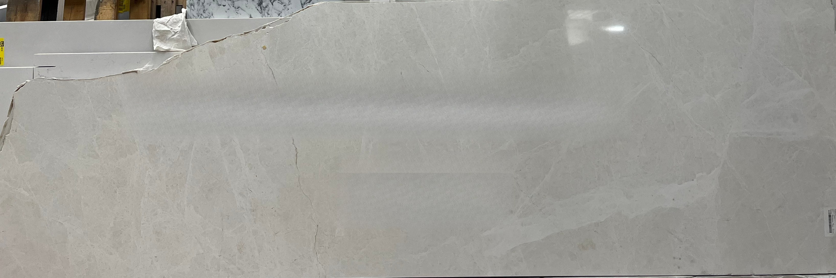 Mosa White Marble, 90" x 32"