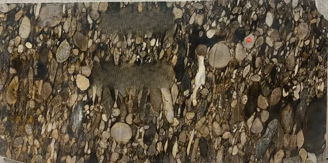 Granite Granite remnant, 71" x 38"