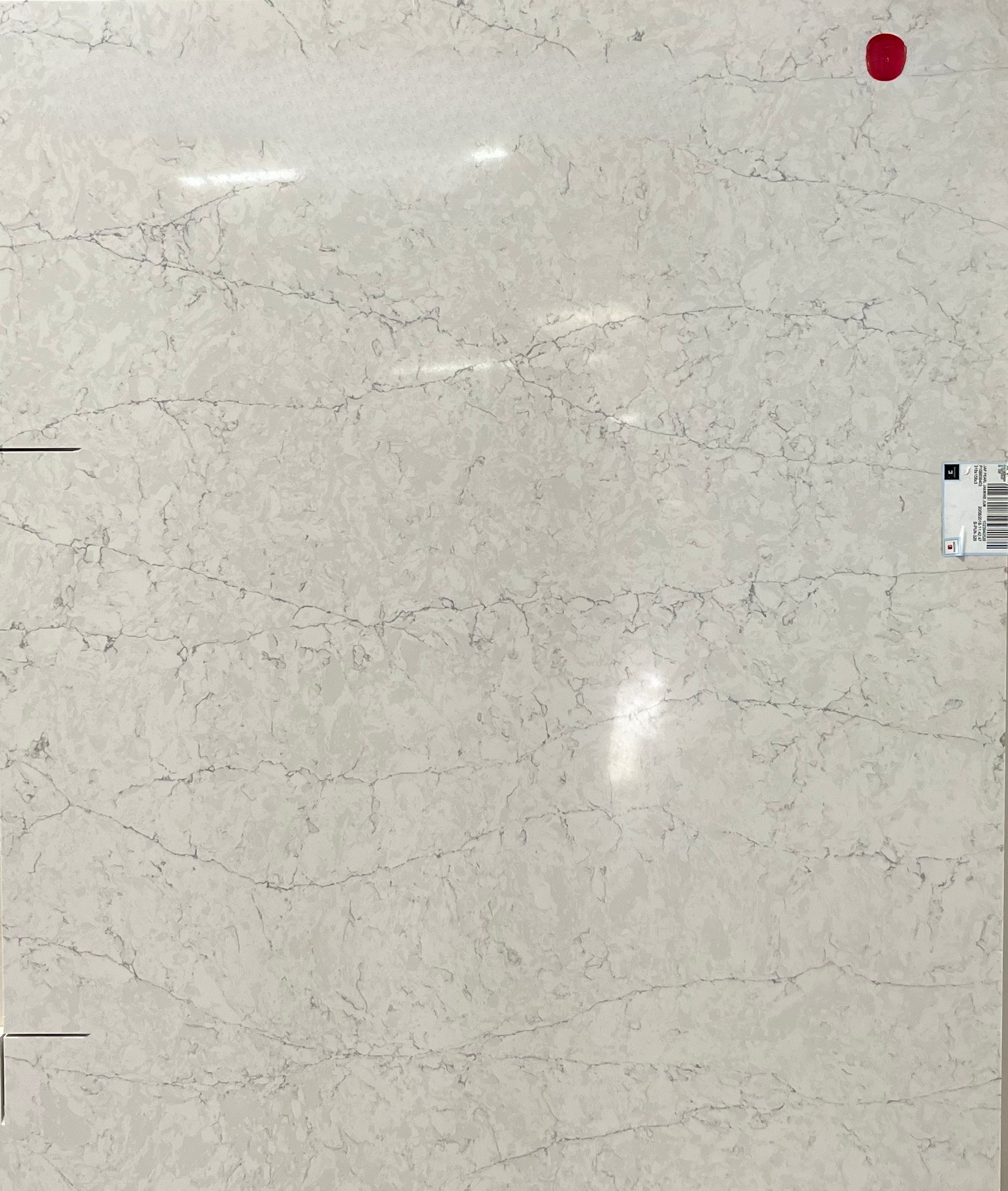 Pearl Jasmine Silestone, 52" x 38"