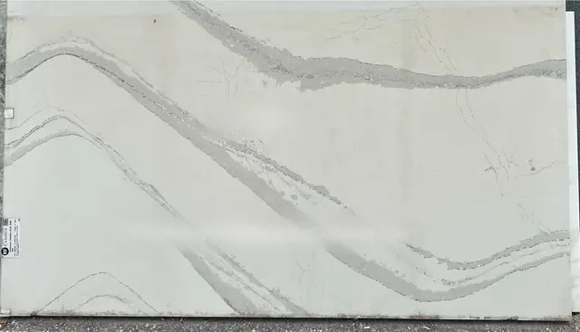 Brittanicca Cambria Quartz Quartz remnant, 53" x 41"