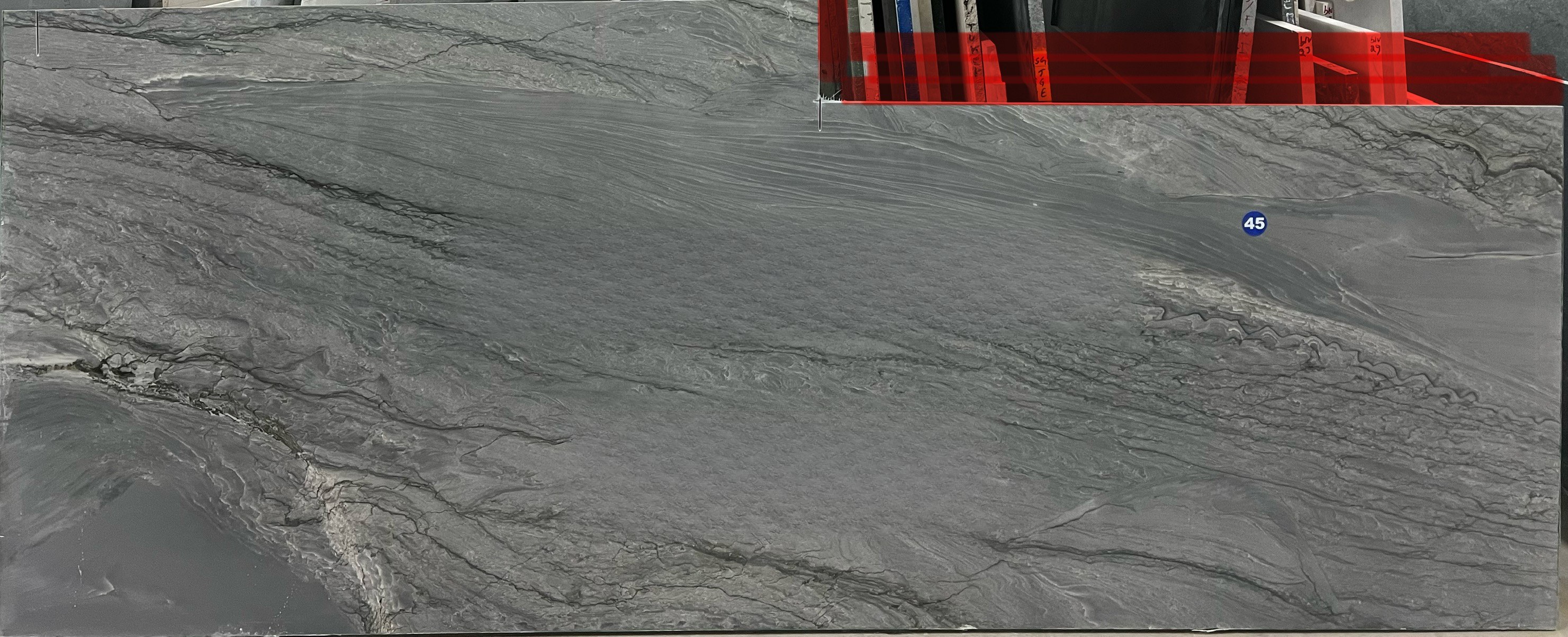Allure Quartzite, 121" x 38"