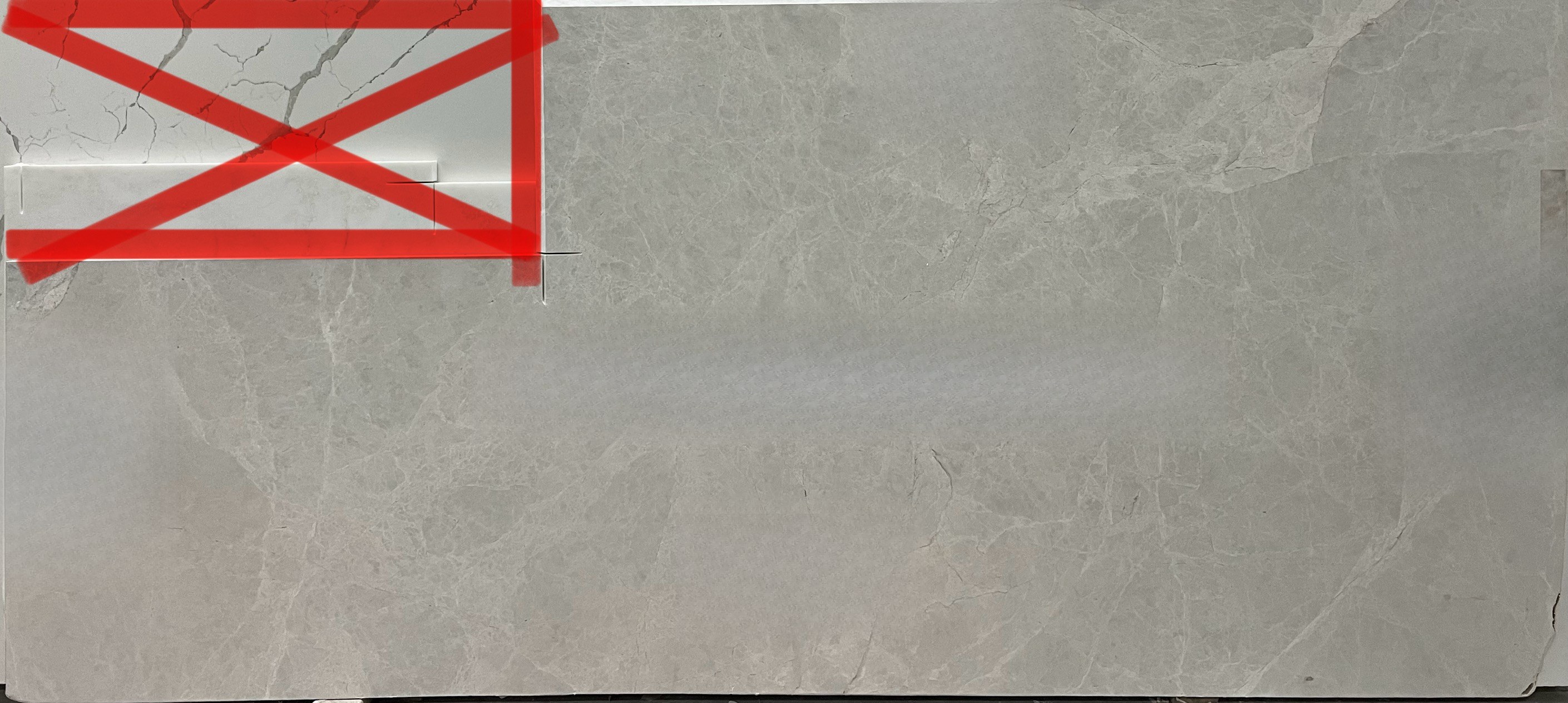 Vanilla Silver, 112" x 28"