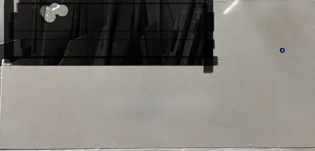 Dolce Vita Quartz Quartz remnant, 120" x 56"
