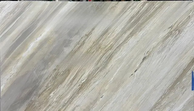 Lord White Polish Marble remnant, 73" x 43"