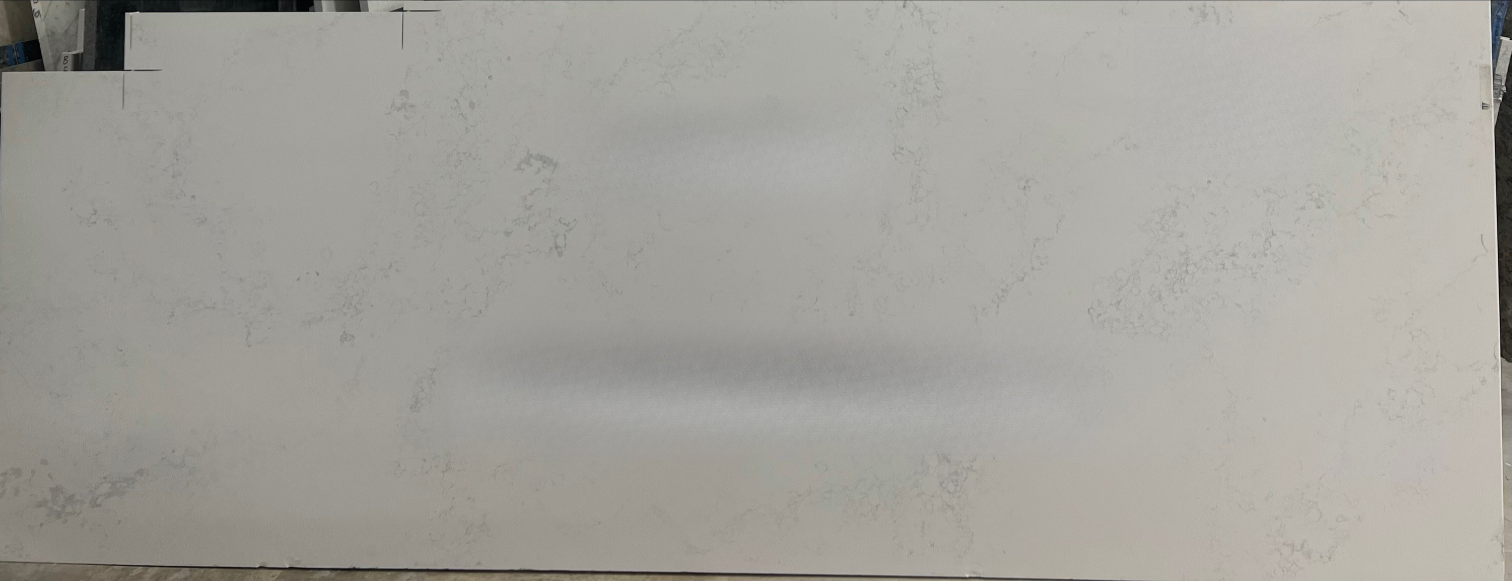 Carrara Quartz, 124" x 40"