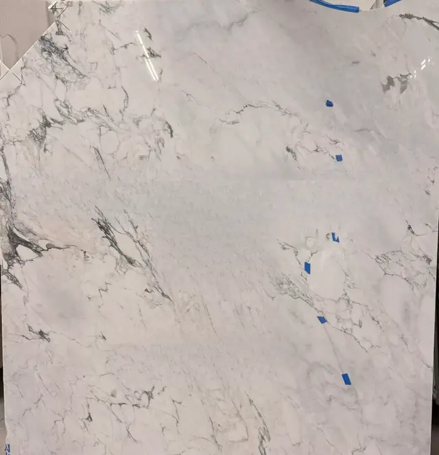 Calacatta Monet Marble remnant, 71" x 64"