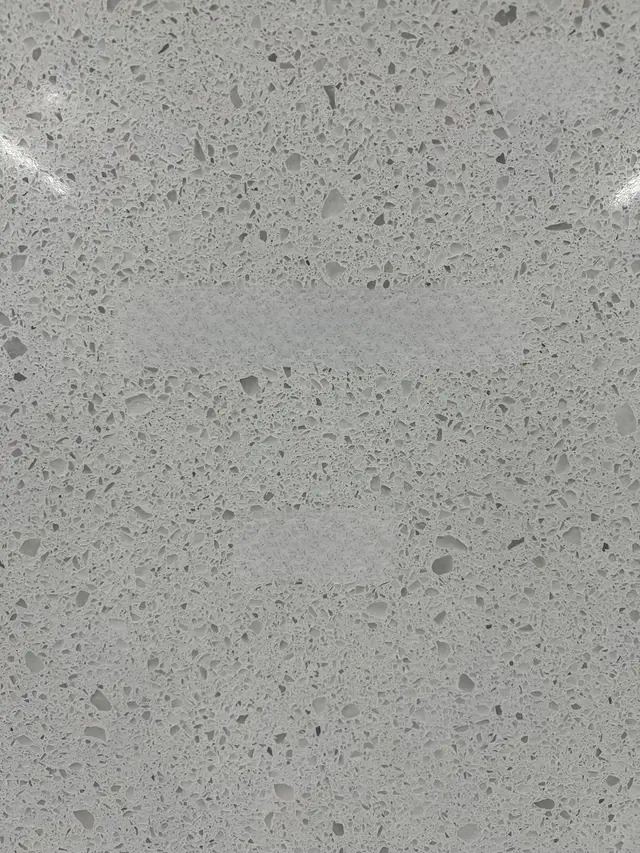 6600 2CM Nougat Quartz remnant, 77" x 48"