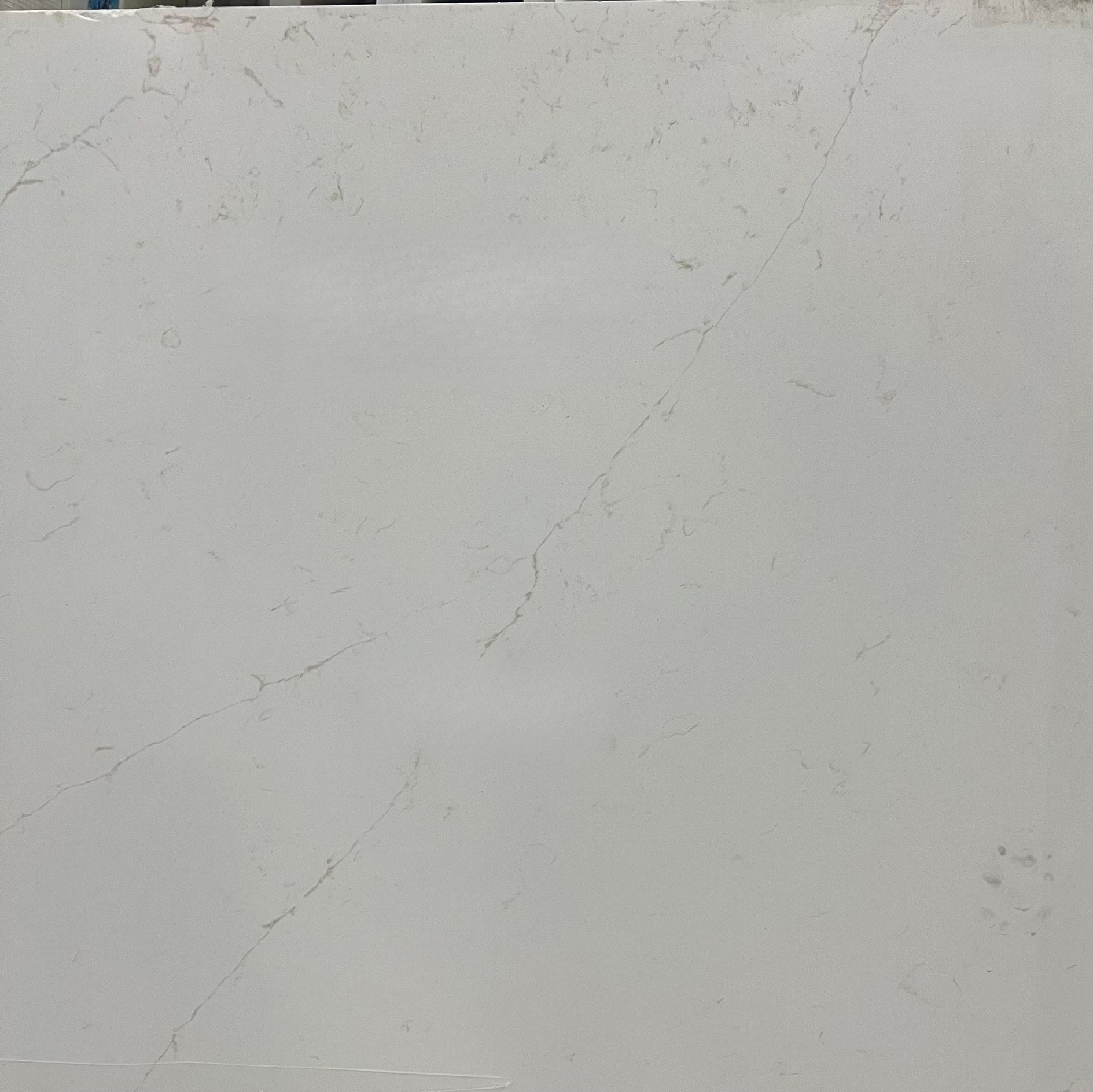 Persian White Silestone Quartz, 129" x 35"