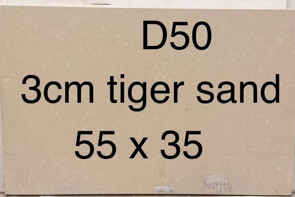 TIGER SAND, 55" x 35"