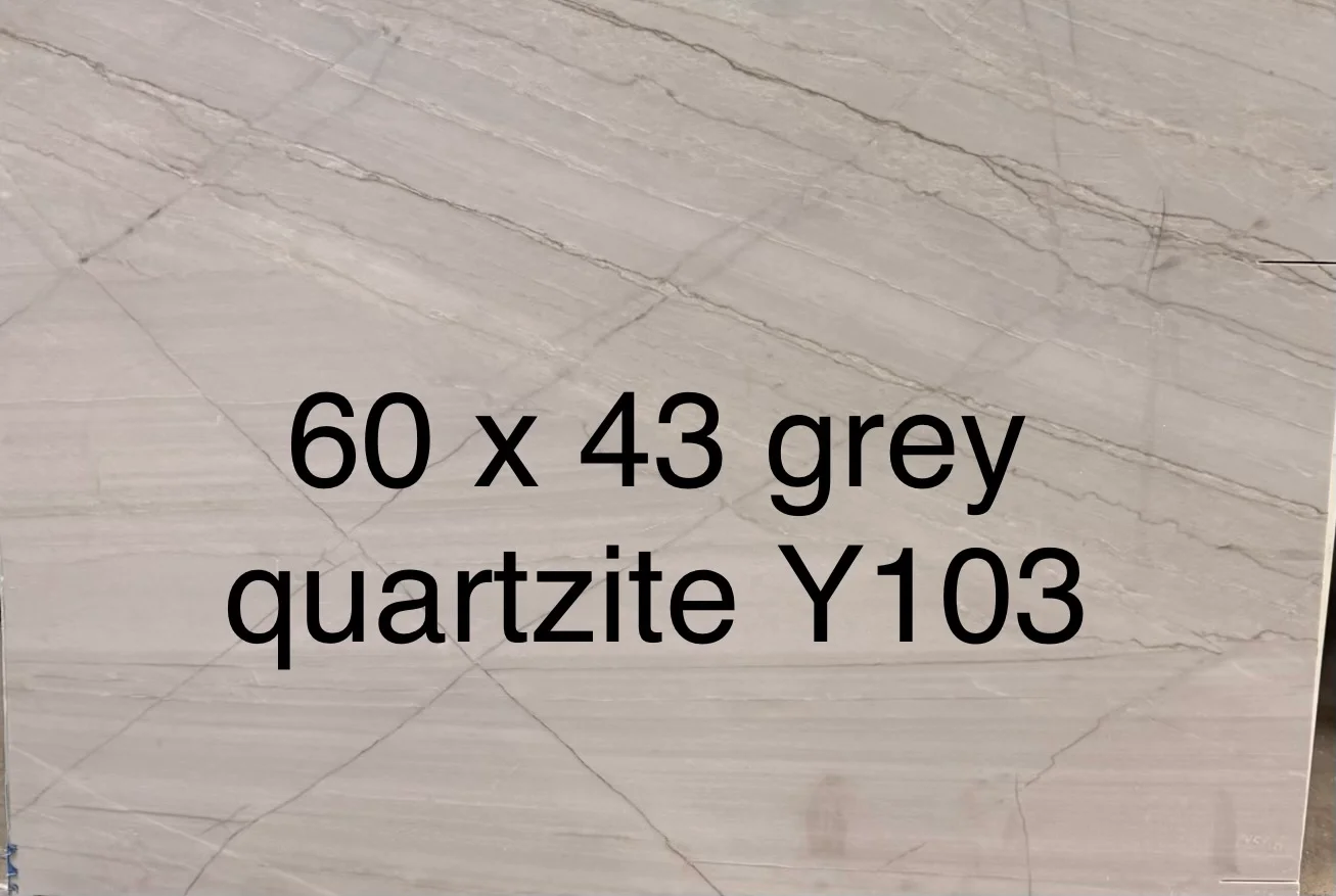 GREY QUARTZITE, 60" x 43"