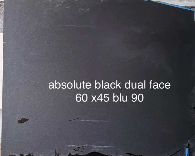 Absolute Black Dual Granite remnant, 45" x 60"