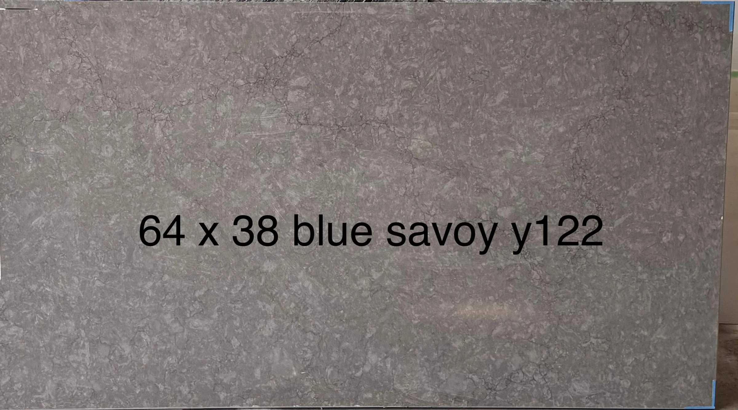 Blue Savoy, 38" x 64"