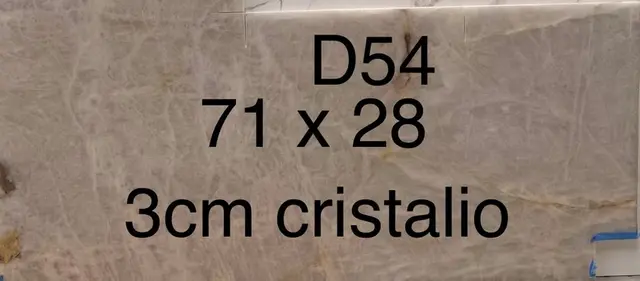Cristalio Quartzite remnant, 28" x 71"